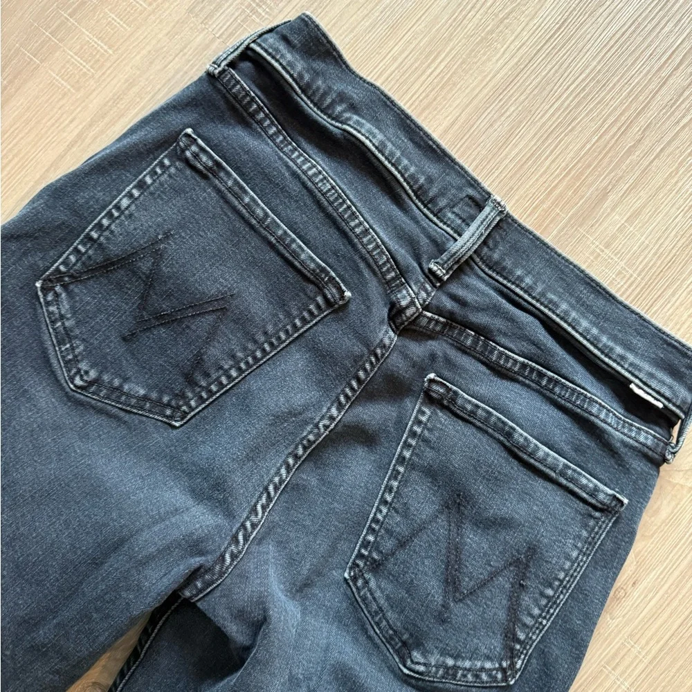 MOTHER Night in Venice The Mid Rise Rambler Zip Ankle Jeans - Picture 8 of 8